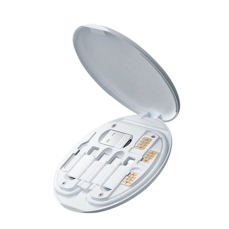 60W Quick Charge Multi-Purpose Cable Organizer Case